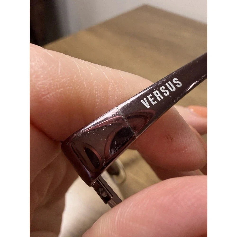 Versace Versus MOD 7006 1043 Rose Gold Metal Half Rim Glasses